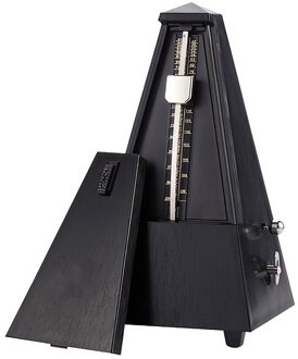 Antieke Vintage Gitaar Metronoom Online Mechanische Ritme Slinger Mecanico Metronomo Voor Gitaar Piano Viool Muziekinstrument ebbehout