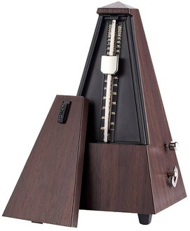 Antieke Vintage Gitaar Metronoom Online Mechanische Ritme Slinger Mecanico Metronomo Voor Gitaar Piano Viool Muziekinstrument Teak