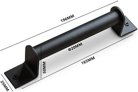 Antieke Vintage Land Schuur Schuifdeur Pull handvat voor binnendeuren BA014-196MM