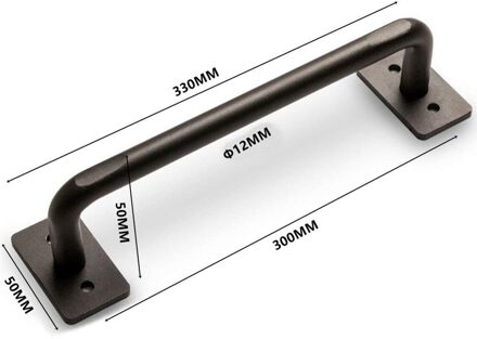 Antieke Vintage Land Schuur Schuifdeur Pull handvat voor binnendeuren BA015-320MM