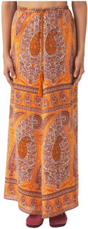 Antik batik Print maxi rok Tajar Antik Batik , Multicolor , Dames - L,M,S,Xs