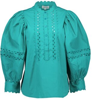 Antik batik Rodo blouses Groen - L