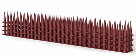 Antiklimstrip - 10x stuks - tegen inbraak / katten / vogels - 50 cm