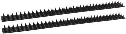 Antiklimstrips tegen inbraak / katten / vogels - 20 meter (40x stuks van 50 cm) - zwart