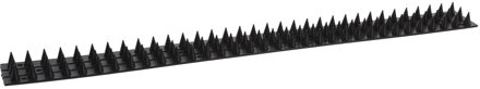 Antiklimstrips tegen inbraak / katten / vogels - 5 meter (10x stuks van 50 cm) - zwart
