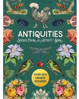 Antiquities Sticker, Color & Activity Book - Editors of Chartwell Books
