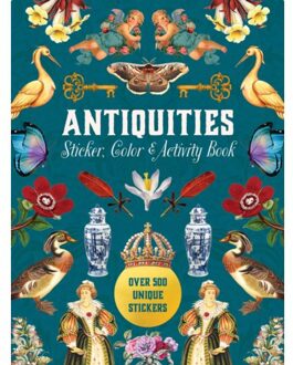 Antiquities Sticker, Color & Activity Book - Sticker Activity Deluxe Editions - Editors of Chartwell Books