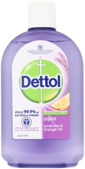 antiseptische disinfecterende vloeistof Lavender & orange oil voordeelverpaking 3x 500 ml