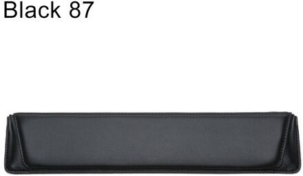 Antislip 87/104 Toetsen Soft Faux Lederen Toetsenbord Hand Comfort Rest Pad Ondersteuning Kussen Muis Pads Comfortabele Comfortabele Pads zwart 87