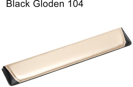 Antislip 87/104 Toetsen Soft Faux Lederen Toetsenbord Hand Comfort Rest Pad Ondersteuning Kussen Muis Pads Comfortabele Comfortabele Pads zwart Gloden 104