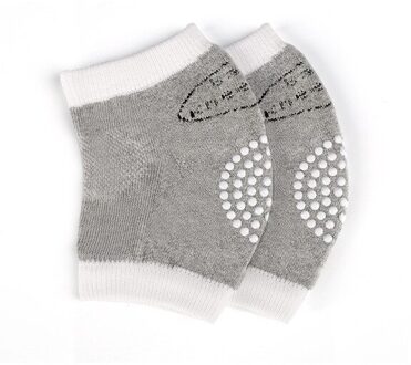 Antislip Baby Kneepad Baby Peuter Kruipen Veiligheid Accessoires Kind Knie Pads Protector Kussen Kneepad Been Warmer Meisjes Jongens grijs