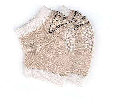 Antislip Baby Kneepad Baby Peuter Kruipen Veiligheid Accessoires Kind Knie Pads Protector Kussen Kneepad Been Warmer Meisjes Jongens khaki