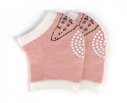 Antislip Baby Kneepad Baby Peuter Kruipen Veiligheid Accessoires Kind Knie Pads Protector Kussen Kneepad Been Warmer Meisjes Jongens roze