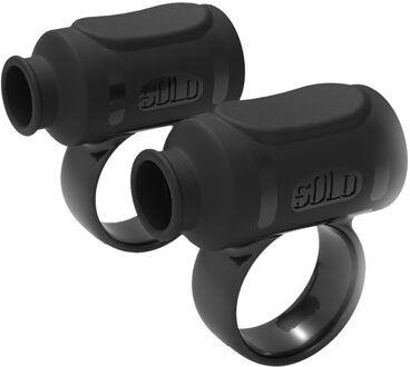 Antislip Drumstick Controle Clip Grips Mouwen Twirling Spin Controller Accessoire zwart