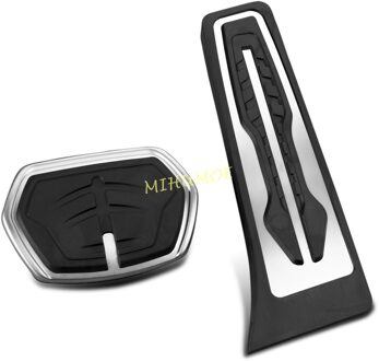 Antislip Gas Rem Pedaal Cover Set Voor Bmw X1 X2 F48 F39 1 2 Serie F45 F46 F40
