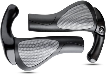 Antislip Mtb Fiets Grips Ergonomie Fiets Stuur Covers Uitgebreide Bar End Mountainbike Grips Handvatten Voor Fiets Accessoires HL-G311A