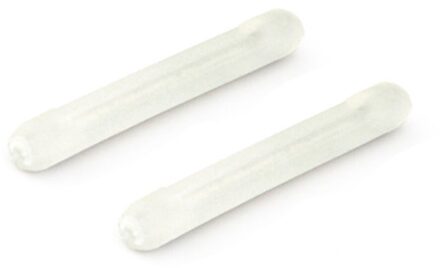 Antislip Oorhaak Lenzenvloeistof Eyewear Accessoires Bril Siliconen Grip Tempel Tip Houder Spektakel Brillen Grip wit