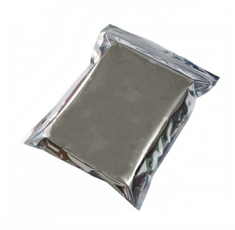 Antistatic Ziplock Bag, Silver 250x300mm - small