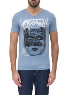 Antony Morato 7024 METROPOLIS - Antony Morato - T-shirts - Blauw - L