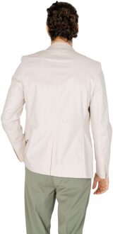 Antony Morato Beige Blazer Casual Stijl Ivoor - EU 52