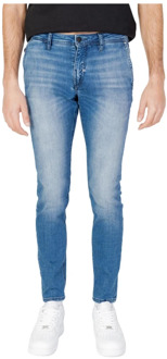 Antony Morato Blauwe versleten jeans heren Antony Morato , Blue , Heren - W29