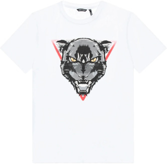 Antony Morato Casual Heren T-shirt Lente/Zomer Collectie Antony Morato , White , Heren - 2Xl,Xl,L,M,S