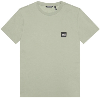 Antony Morato Casual Katoenen T-shirt Antony Morato , Green , Heren - 2Xl,M,S