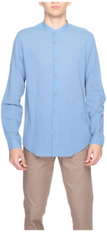 Antony Morato Casual Shirts Antony Morato , Blue , Heren - 2Xl,Xl,L,M,S