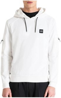 Antony Morato Crème Sweatshirt Mmfl00994 15188 Antony Morato , White , Heren - Xl,L,M,S