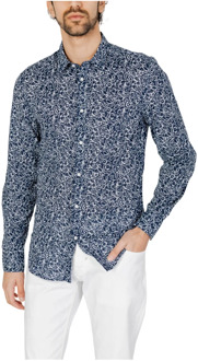 Antony Morato Heren Lange Mouwen Shirt Lente/Zomer Collectie Antony Morato , Multicolor , Heren - 2Xl,Xl,L,M,S