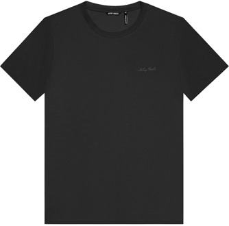 Antony Morato Heren T-shirt Lente/Zomer Collectie Antony Morato , Black , Heren - 2Xl,Xl,L,M,S