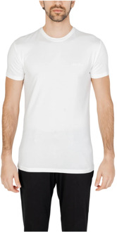 Antony Morato Heren T-shirt Lente/Zomer Collectie Antony Morato , White , Heren - Xl,L,M,S