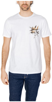 Antony Morato Heren T-shirt Lente/Zomer Collectie Katoen Antony Morato , White , Heren - 2Xl,Xl,L,M,S