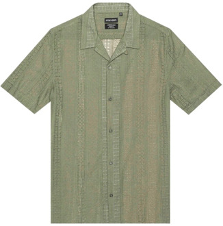 Antony Morato Honolulu Regular Straight Fit Overhemd Antony Morato , Green , Heren - Xl,L,M,S