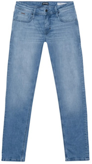 Antony Morato Jeans- AM Ozzy Tapered FIT Power Stretch Antony Morato , Blue , Heren - W29,W31,W36,W34,W30