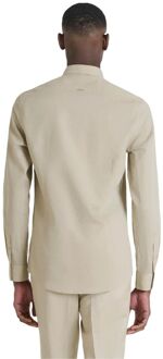 Antony Morato Katoenen Lange Mouw Knop Shirt Salie Groen