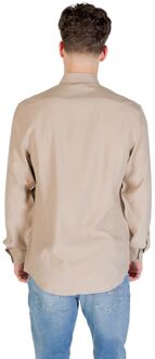 Antony Morato Klassiek Overhemd met Knopen Bruin