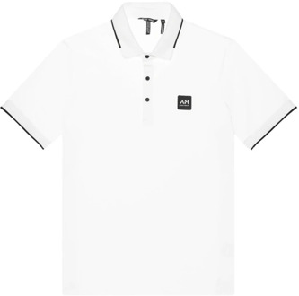 Antony Morato Mercerized Pique Polo Shirt Antony Morato , White , Heren - Xl,L,M,S