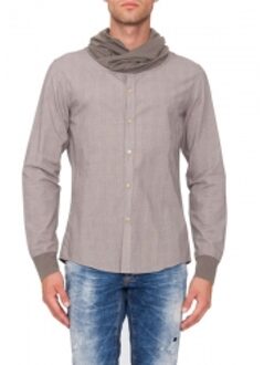 Antony Morato Natural wood blouse - Antony Morato - Blouses - Beige - Antony Morato - Overhemden - Beige - 44|50
