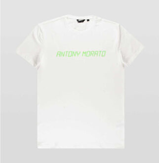 Antony Morato Polo 21 shirt 3d logo cream Ecru - XL