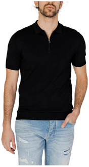 Antony Morato Polo Shirts Antony Morato , Black , Heren - 2Xl,Xl,M