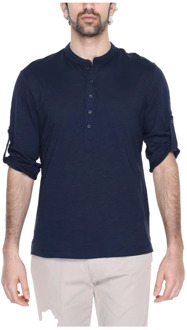 Antony Morato Polo Shirts Antony Morato , Blue , Heren - 2Xl,Xl,L,M,S