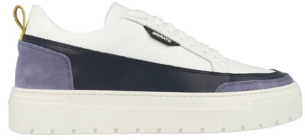 Antony Morato Sneakers MMFW01560-LE300001-7073 Wit / Blauw maat