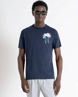 Antony Morato T-shirt korte mouw mmks02413-fa100144 Blauw - L