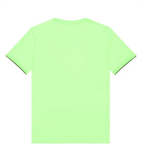 Antony Morato T-shirt s24 logo b - maat XL Groen
