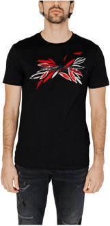 Antony Morato T-Shirts Antony Morato , Black , Heren - Xl,L,M