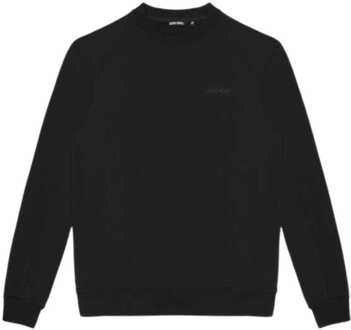 Antony Morato Trui sweatshirt w23 print Zwart - L