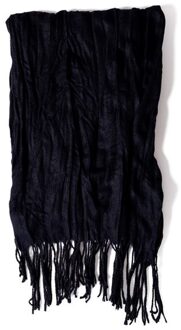 Antony Morato Winterwollen Sjaal Zwart - One Size