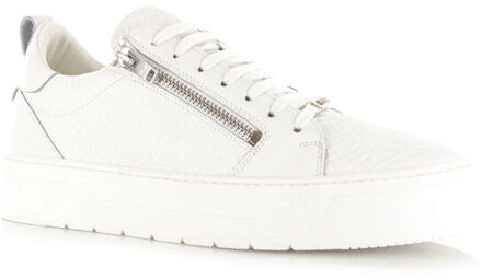 Antony Morato zipper sneakers lage sneakers heren Wit - 43