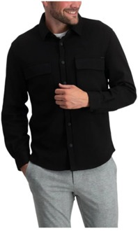 Antony Morato Zwarte Overshirt - Elegant en veelzijdig Antony Morato , Black , Heren - XL
